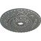 Ekena Millwork Vaduz Ceiling Medallion (Fits Canopies up to 3 1/2"), 23 1/2"OD x 3 1/2"ID x 2 1/8"P, Silver CM23VASLS - alternate 3